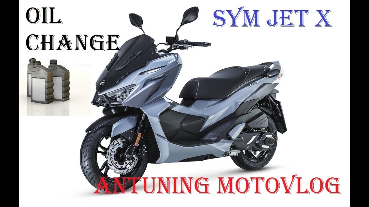 Замена масла в двигателе Sym Jet X 125