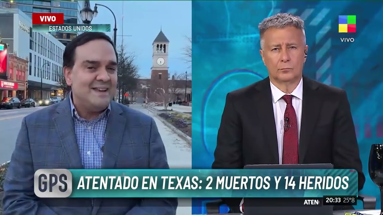 Atentado en Texas: 2 muertos y 14 heridos | #GPS