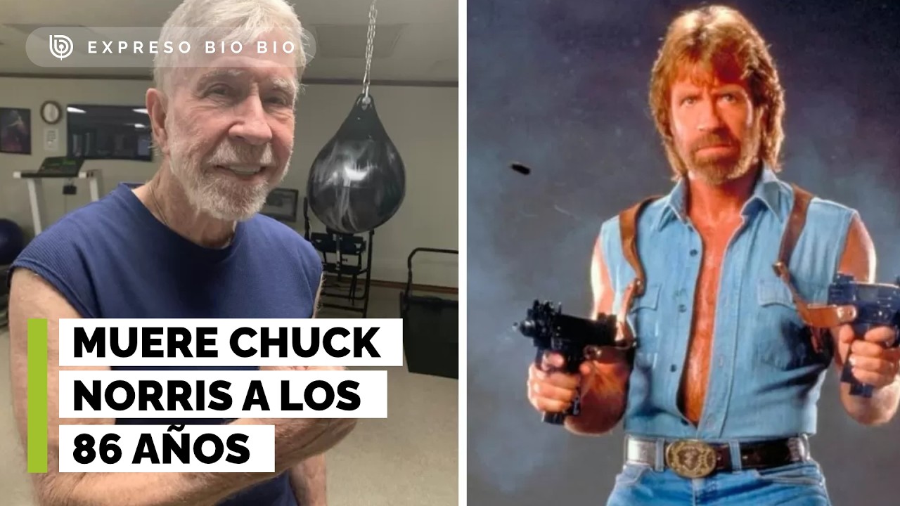 Muere Chuck Norris a los 86 a&ntilde;os: reconocido actor y artista marcial