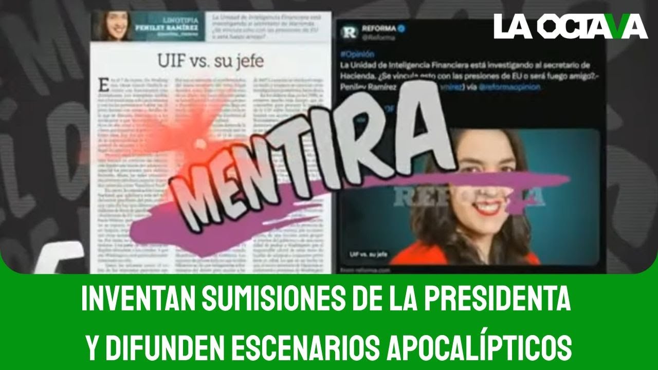 MENTIRA de PENILEY RAM&Iacute;REZ es TUMBADA por la UIF