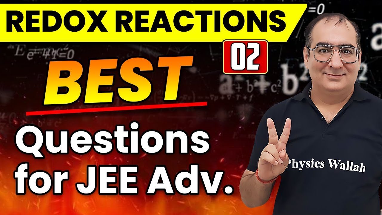 Olympiad Level Redox Reactions Questions | Best Questions for JEE Advanced | Redox Reactions 2
