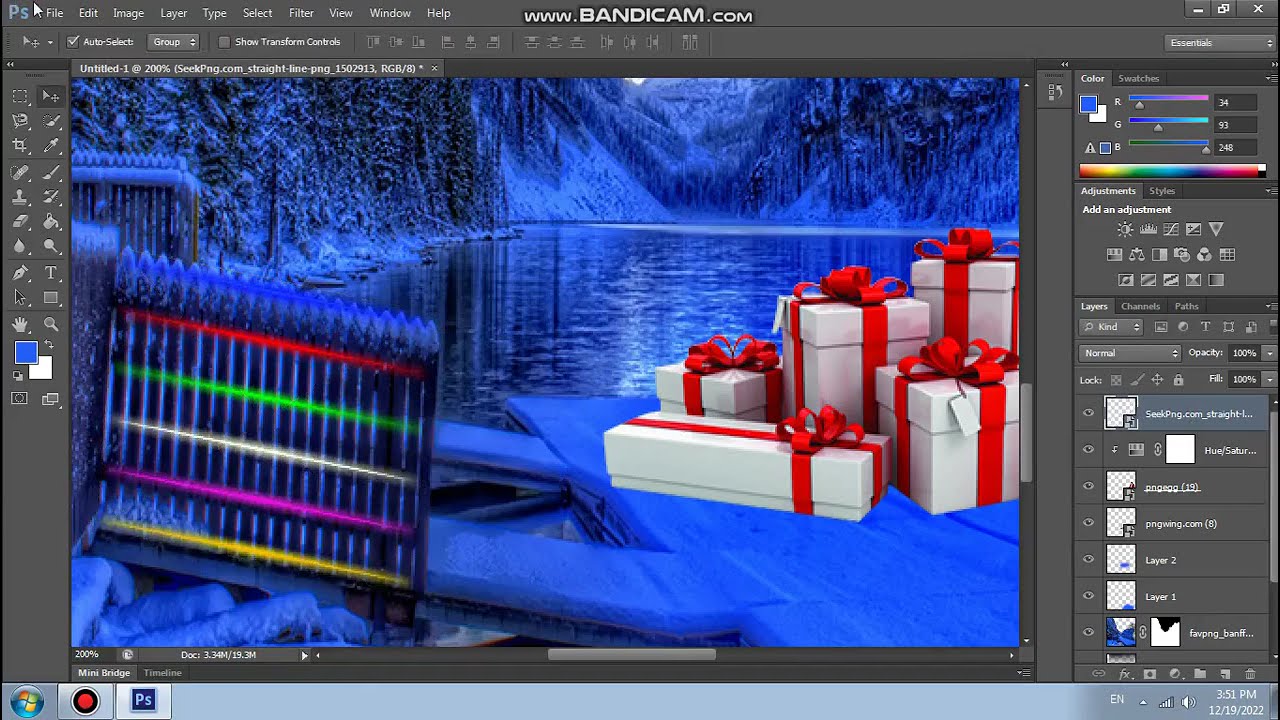 Create a Magical Christmas Poster Manipulation in Adobe Photoshop — Easy Photoshop Tutorial