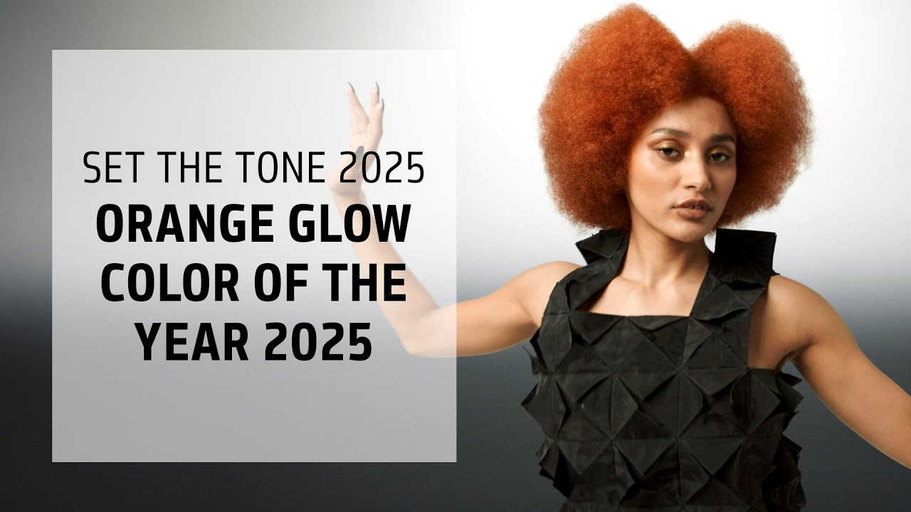 Orange Glow: Goldwell's Color of the Year 2025 | Set the Tone 2025 | Goldwell Education Plus