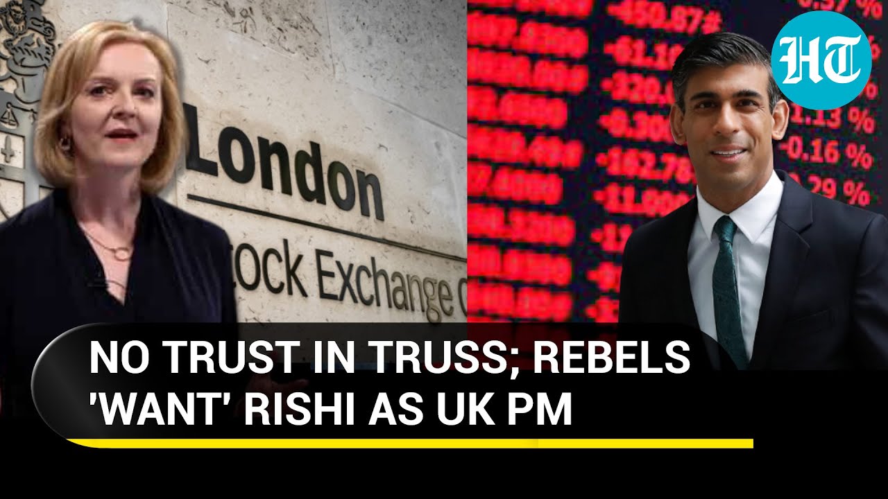 Rebels 'want' Rishi Sunak to replace Liz Truss; UK PM faces chaos amid economic slump | Details