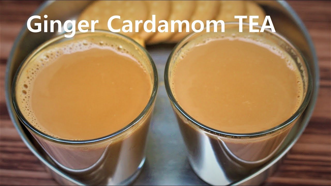 Ginger Cardamom Tea Recipe (Indian Chai) ! How to make Indian tea(chay)