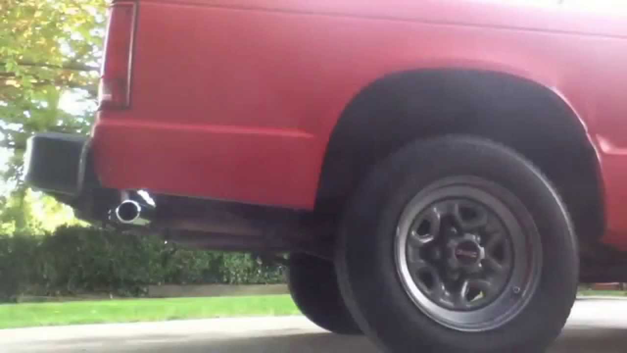 1986 S10, 2.8L flowmaster