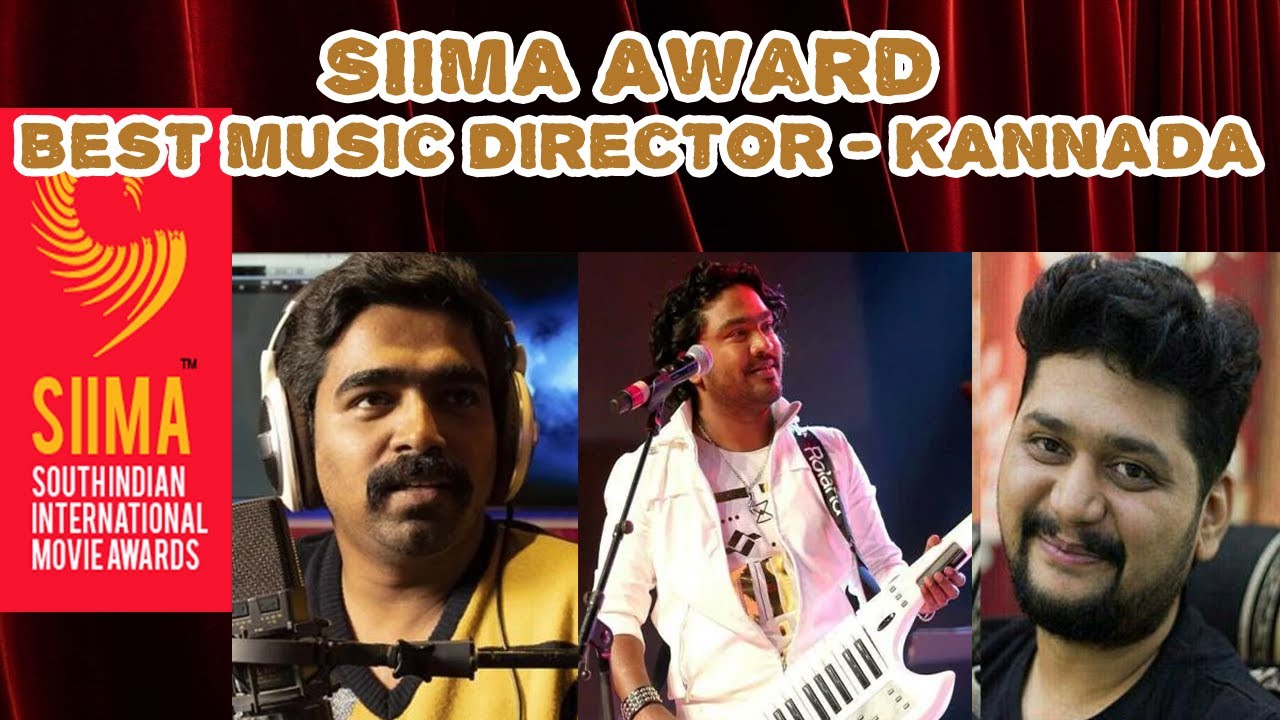 SIIMA Award Best Music Director - Kannada | V.Harikrishna | Arjun Janya | Ravi Basrur | Ajaneesh