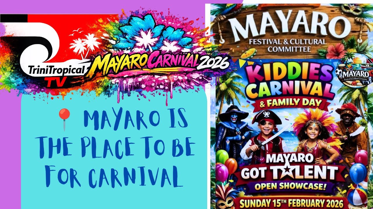 Carnival 2026 - Mayaro Kiddies Carnival & Family Day Sun 15th Feb Live From Mayaro Junction!