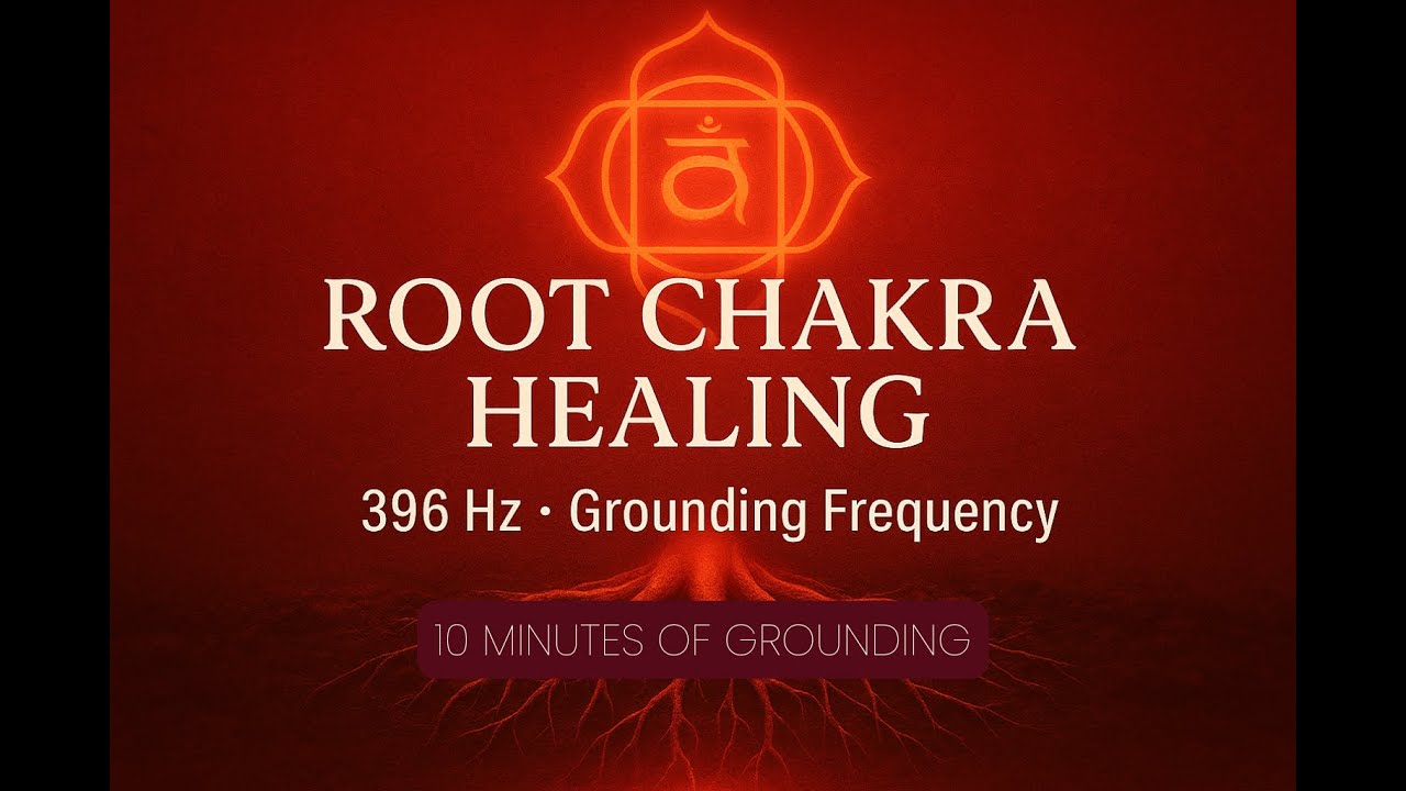 Quick 10 Minute Root Chakra Healing • Grounding Frequency for Stability, Safety & Inner Strength