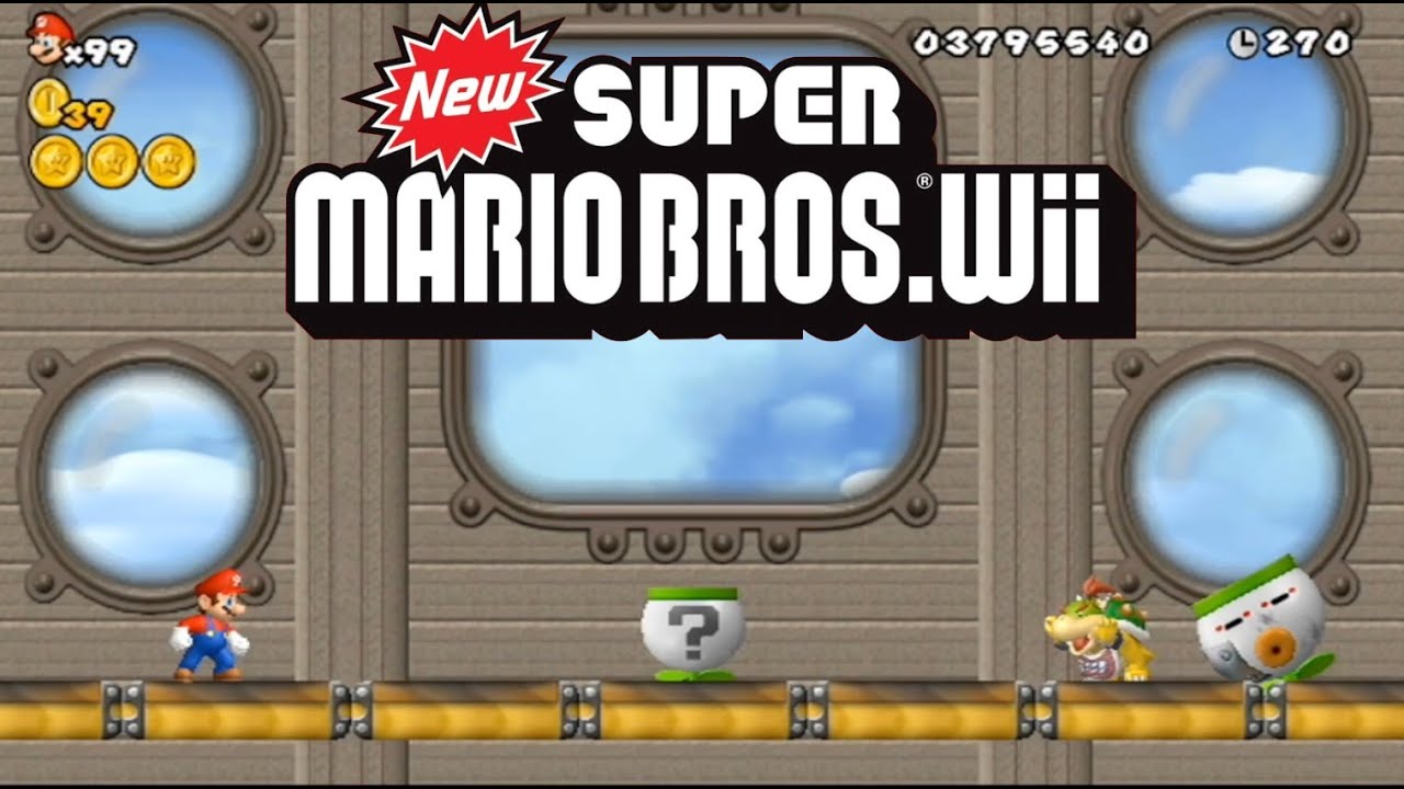 New Super Mario Bros Wii - Part 6 - World 6