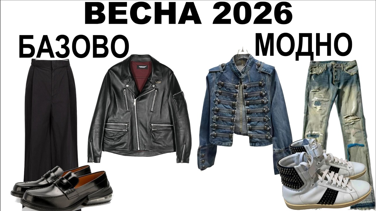 КАК ОДЕВАТЬСЯ ВЕСНОЙ 2026? | БАЗОВО И МОДНО!