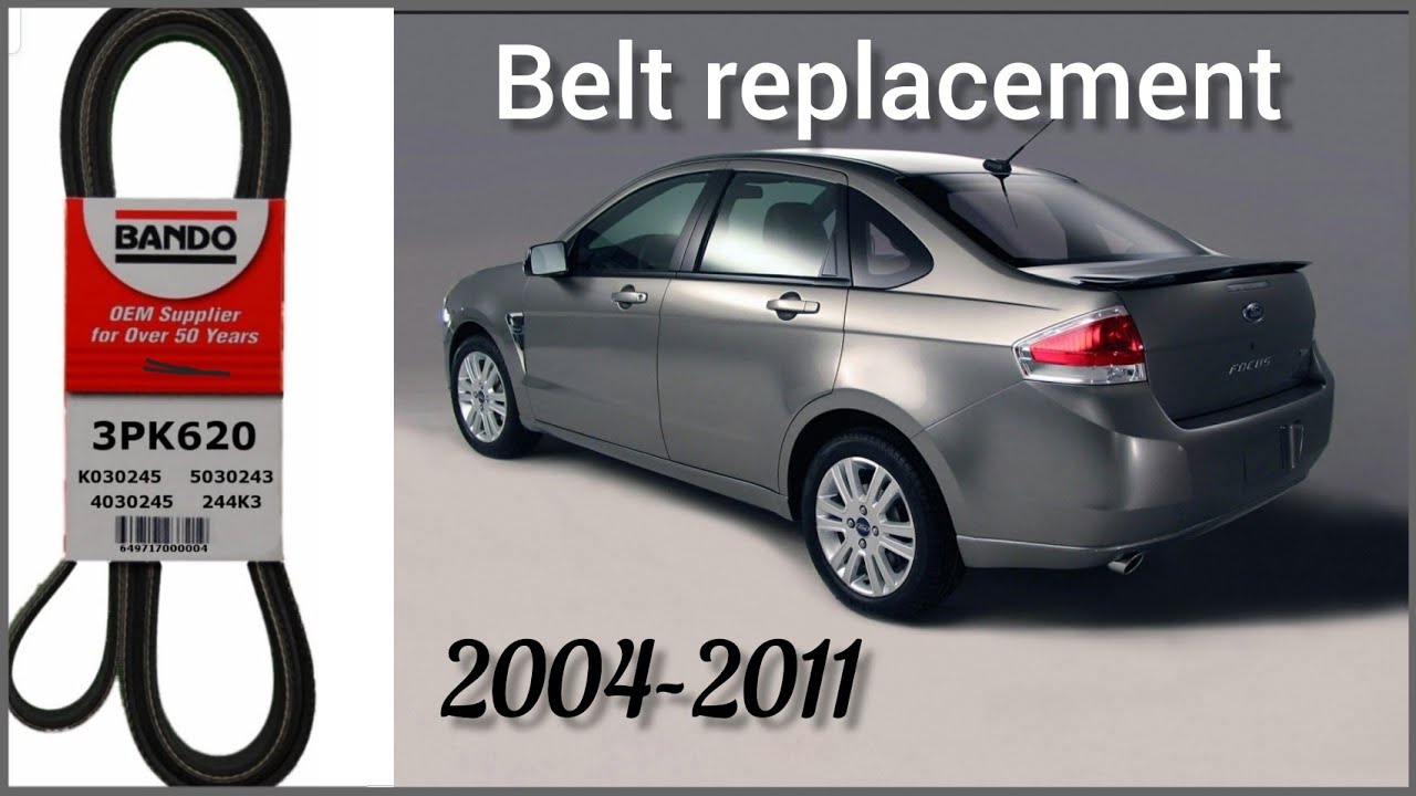Пошаговое руководство: замена приводного ремня на моделях Ford Focus 2007-2012 годов
