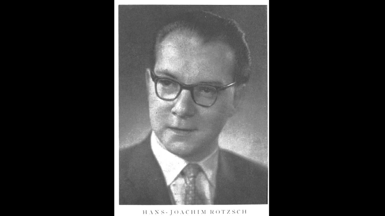 Ach, mein Sinn.. (Hans-Joachim Rotzsch - tenor, 08/1955)