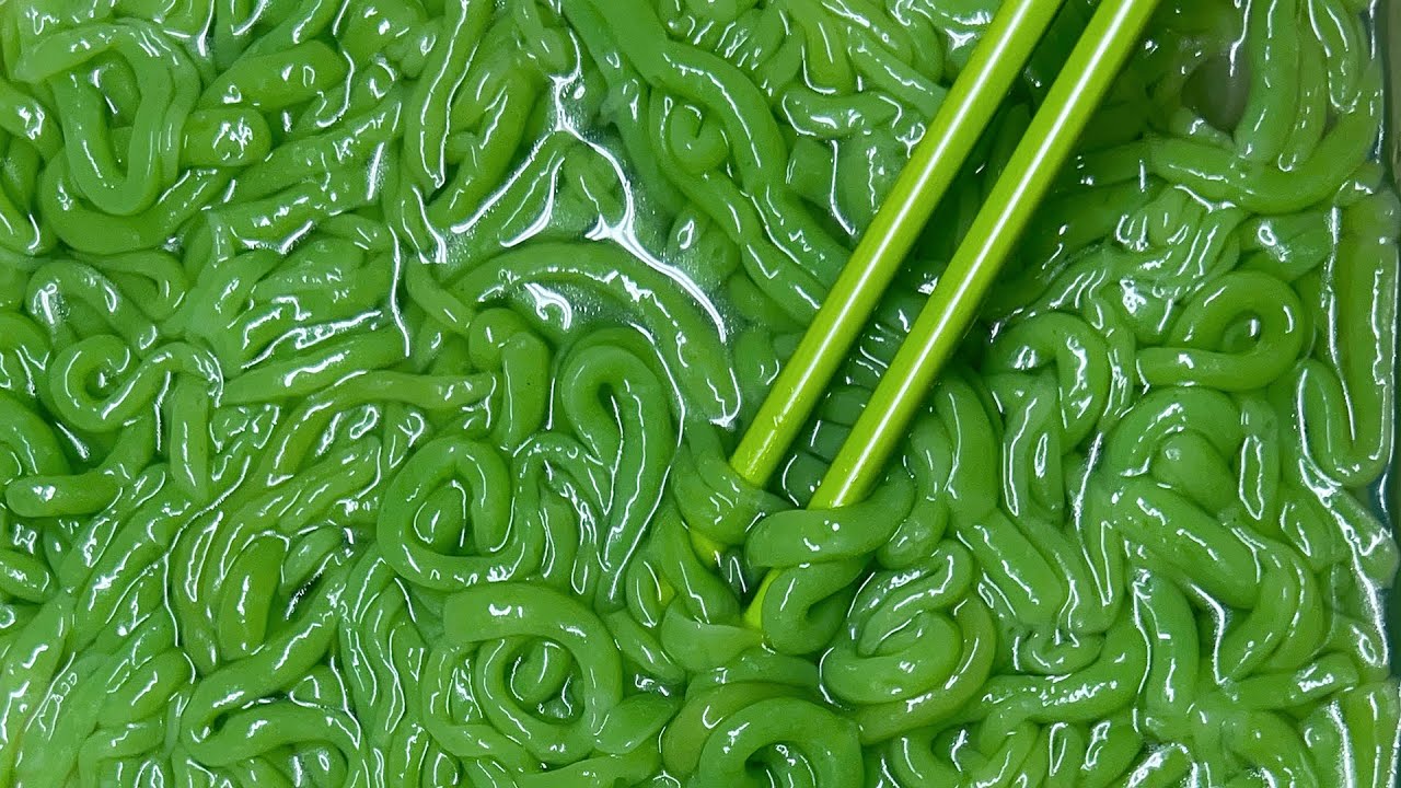 Bánh Lọt Lá Dứa Gạo Ngâm Dai  Để Lâu Không Nhão - Pandan Lot Chong, Cendol, Naab Vaam, Khao Lod Song
