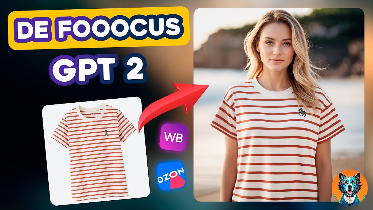DeFooocus | Смена одежды и GPT2