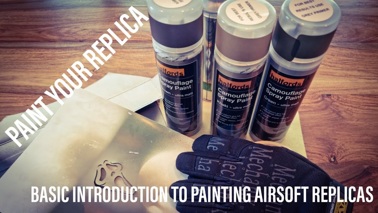 An introduction to painting your Airsoft replicas.