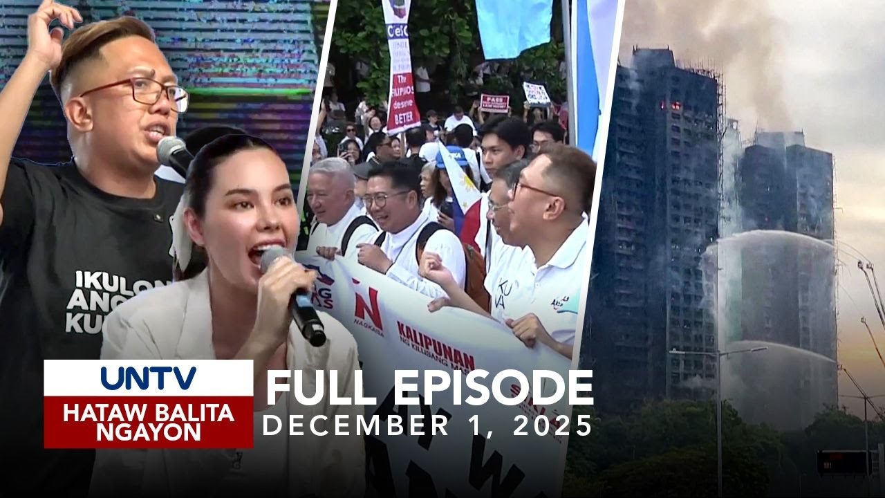 UNTV: Hataw Balita Ngayon | December 1, 2025