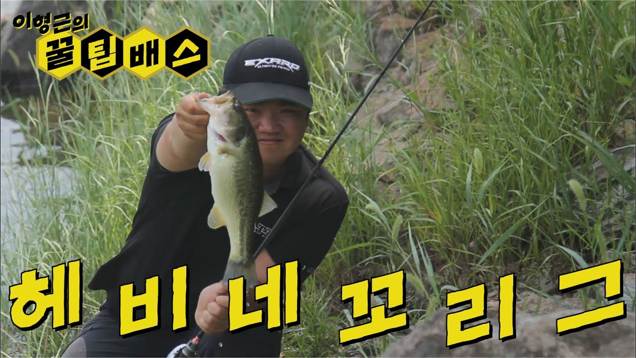 [꿀팁배스 Ep35] 배스낚시 뙤약볕 아래서 배스를 낚아보자: 헤비네꼬리그 Heavy Neko Rig for Summer Bass Fishing