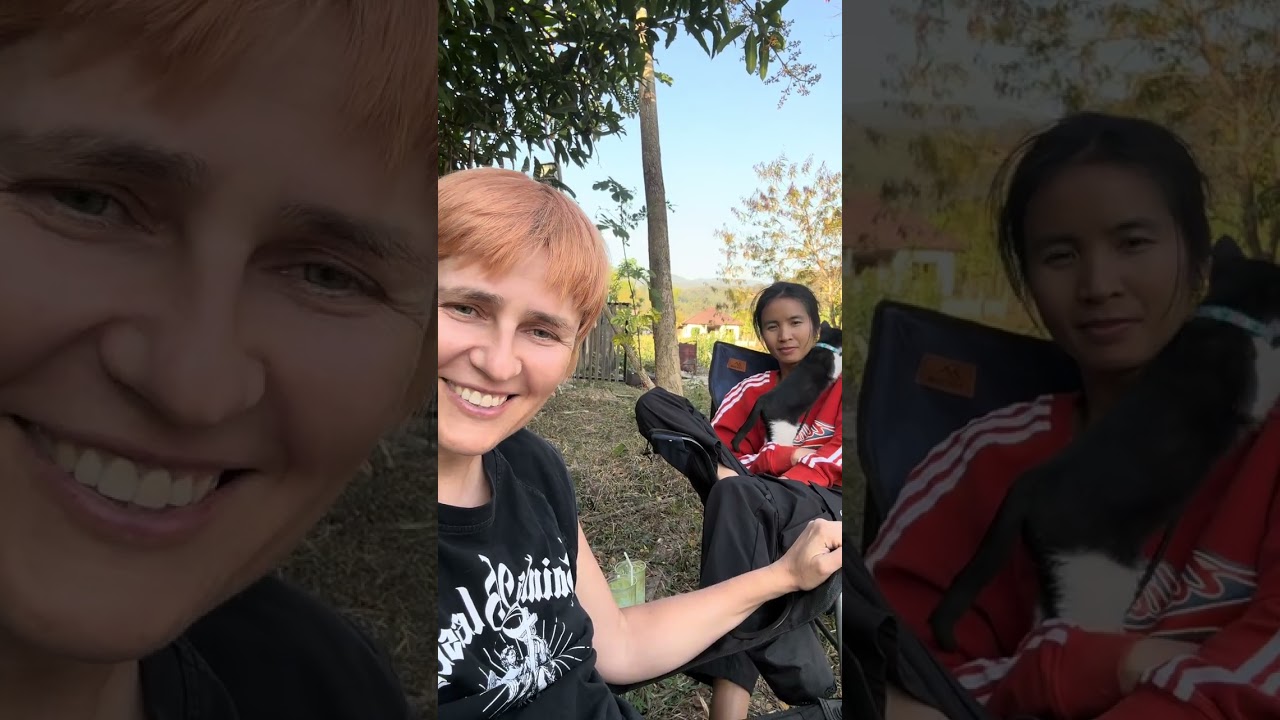 Мистические лаосские рассказы про духов и экзорцизм в нашей деревне папой -шаманом