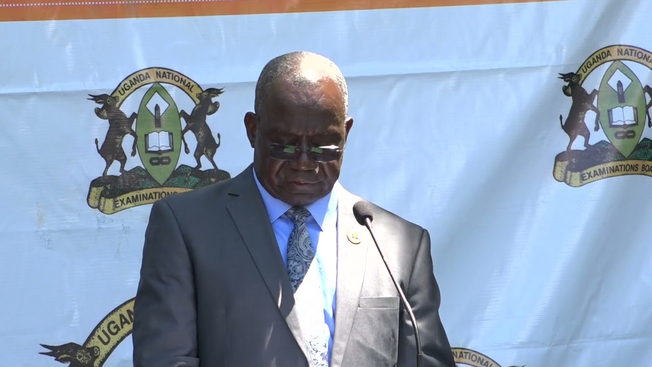 ED DAN ODONGOS REMARKS DURING THE RELEASE OF UACE EXAMINATIONS