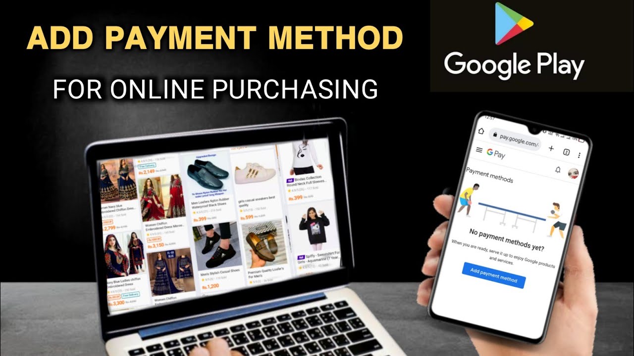 How to add payment method In Google Play | Add Credit/ Debit Card In Google pay 2023