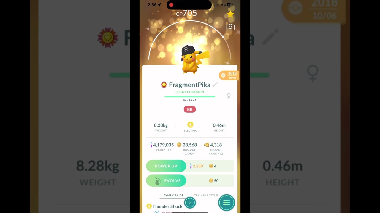 All of my shiny costume pikachu 🤩 #pokemongo #pokemon