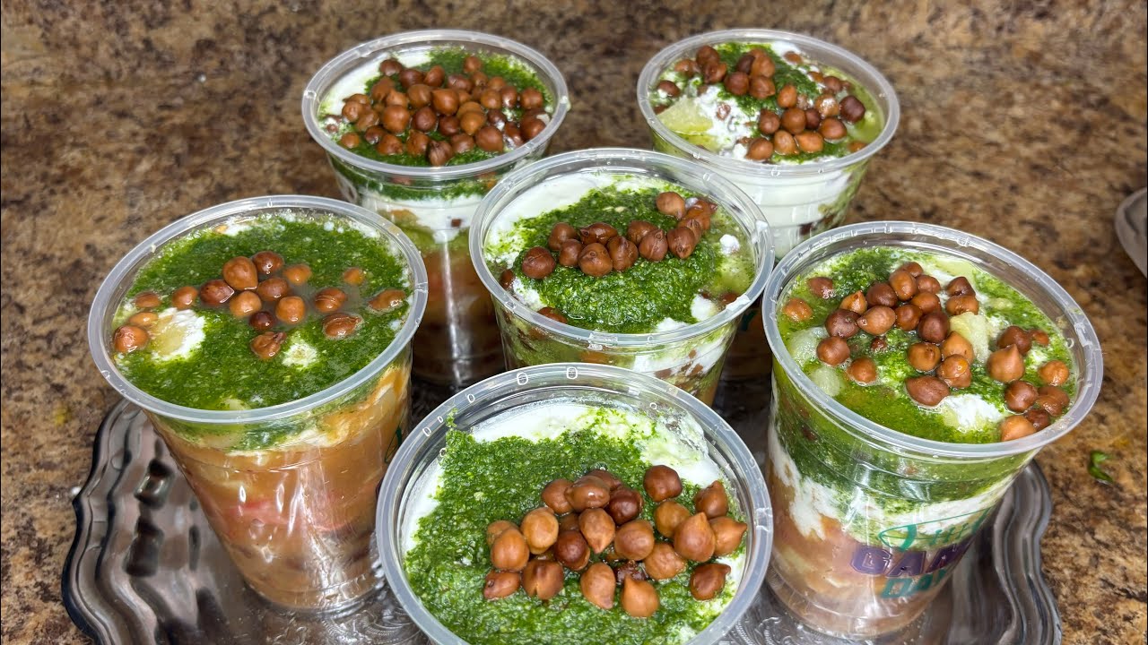 طرز پختن چات از نخود سیاهhow to cook black chickpeas  chaat￼