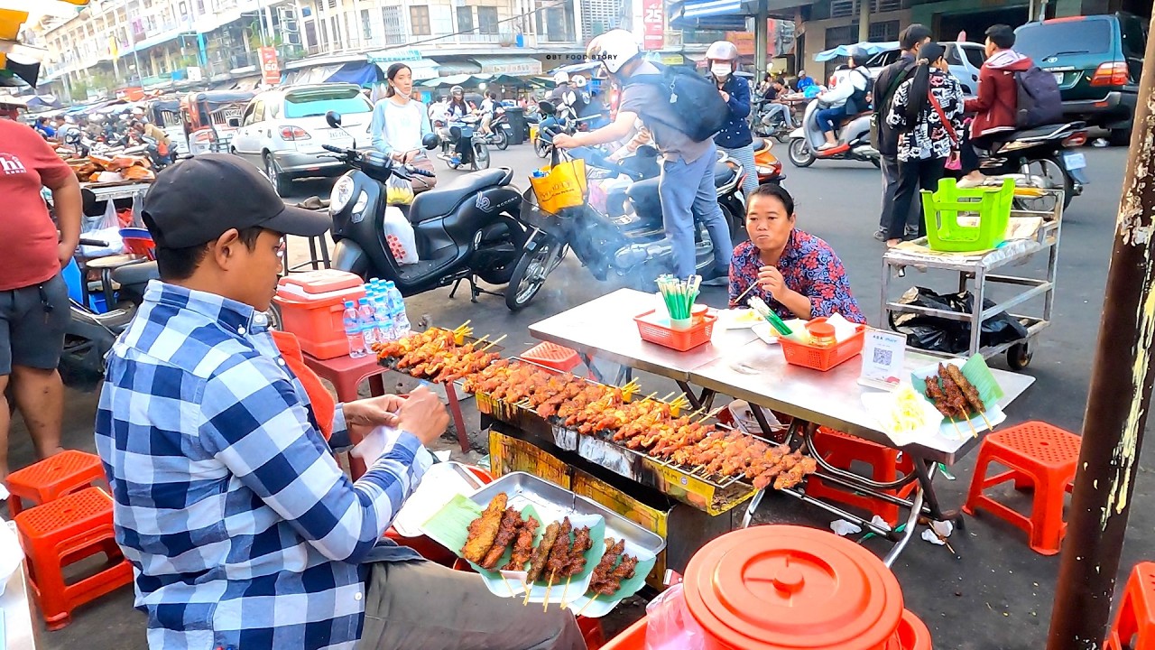 Cheapest Street Food Ever? Orussey Market 🇰🇭