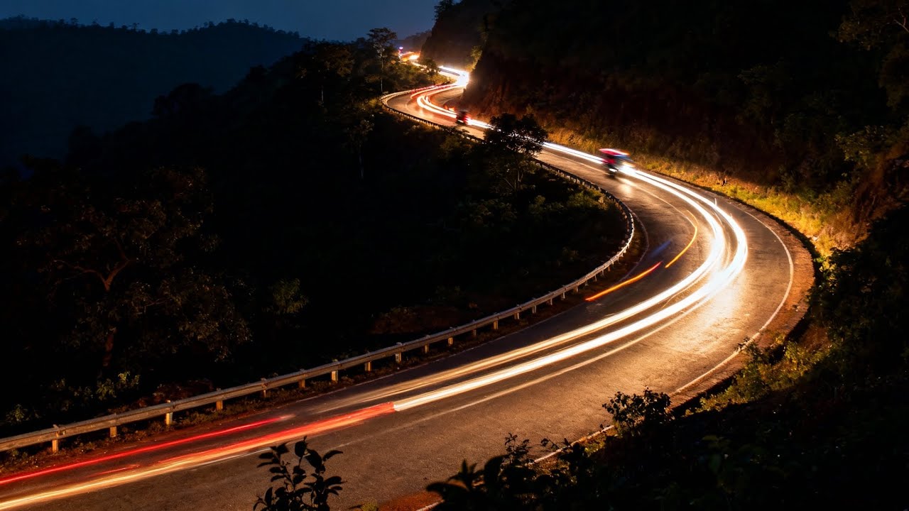 Srisailam Ghat Road Nallamala Forest Night Driving 2025