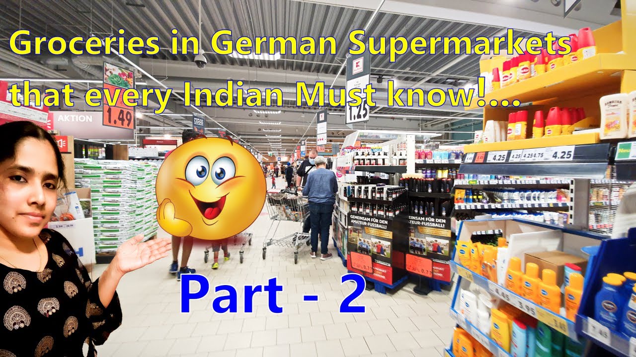 Grocery shopping Germany | Part2 | Groceries in German Supermarkets that an Indian must know|Ep16