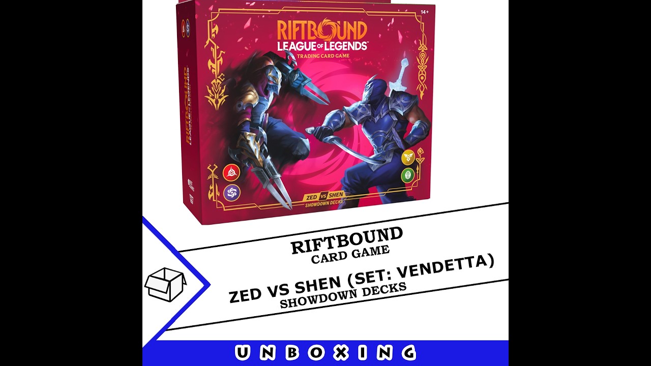 League of Legends: Riftbound &mdash; Наборы &laquo;Противостояние&raquo;: Зед против Шена (сет: Вендетта)