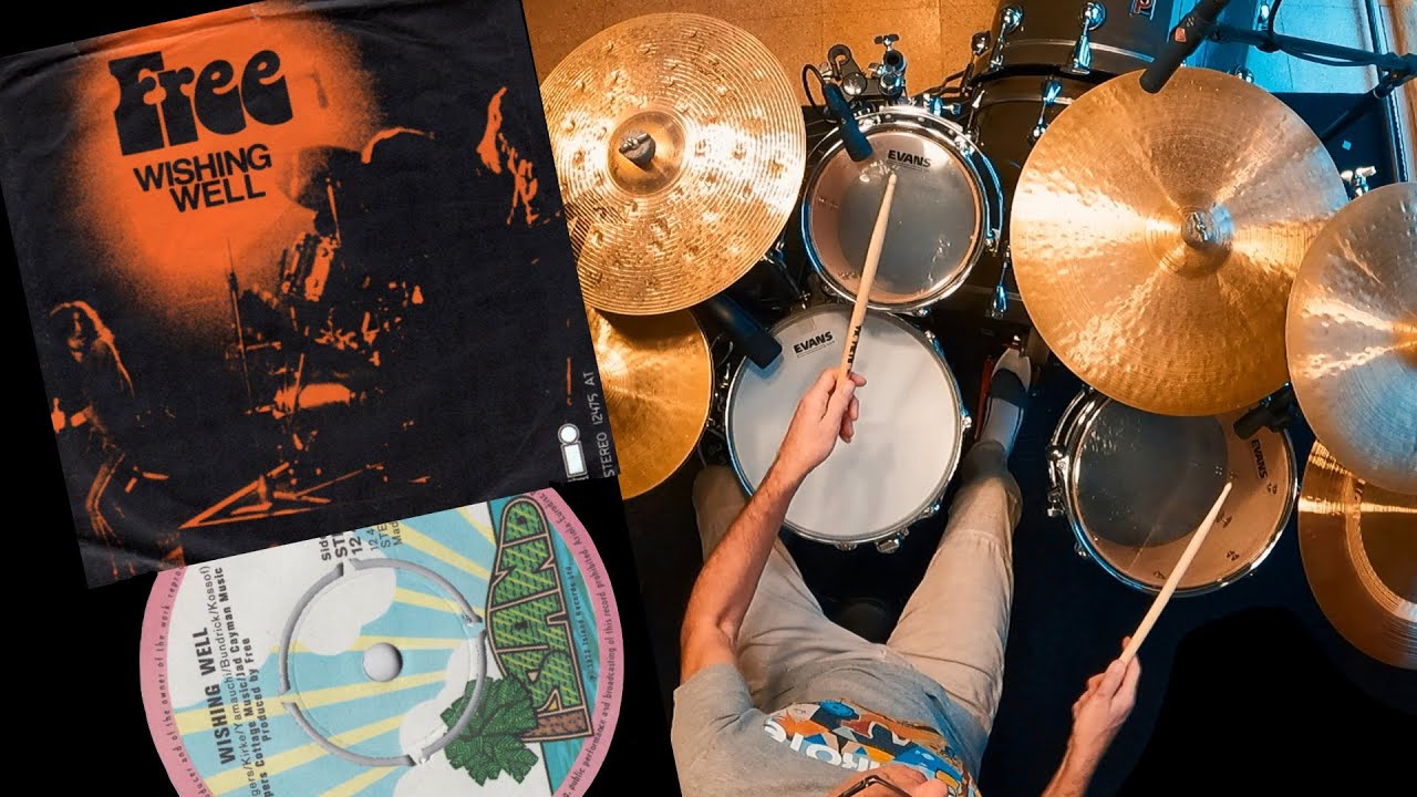 Free - Wishing Well - Drum Cover