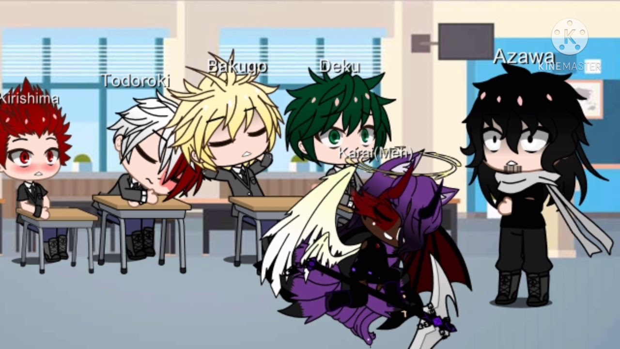 if i met Mha♡