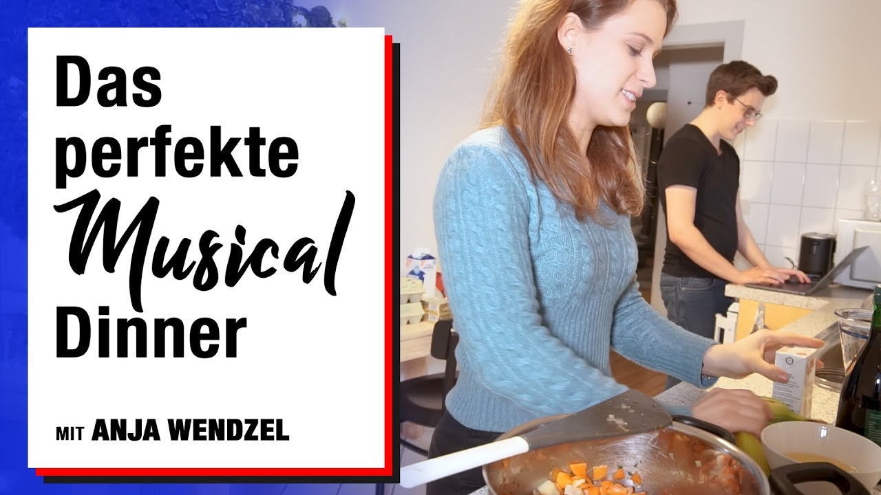 Das perfekte Musical Dinner... w/ ANJA WENDZEL 🎭🍽 | #001