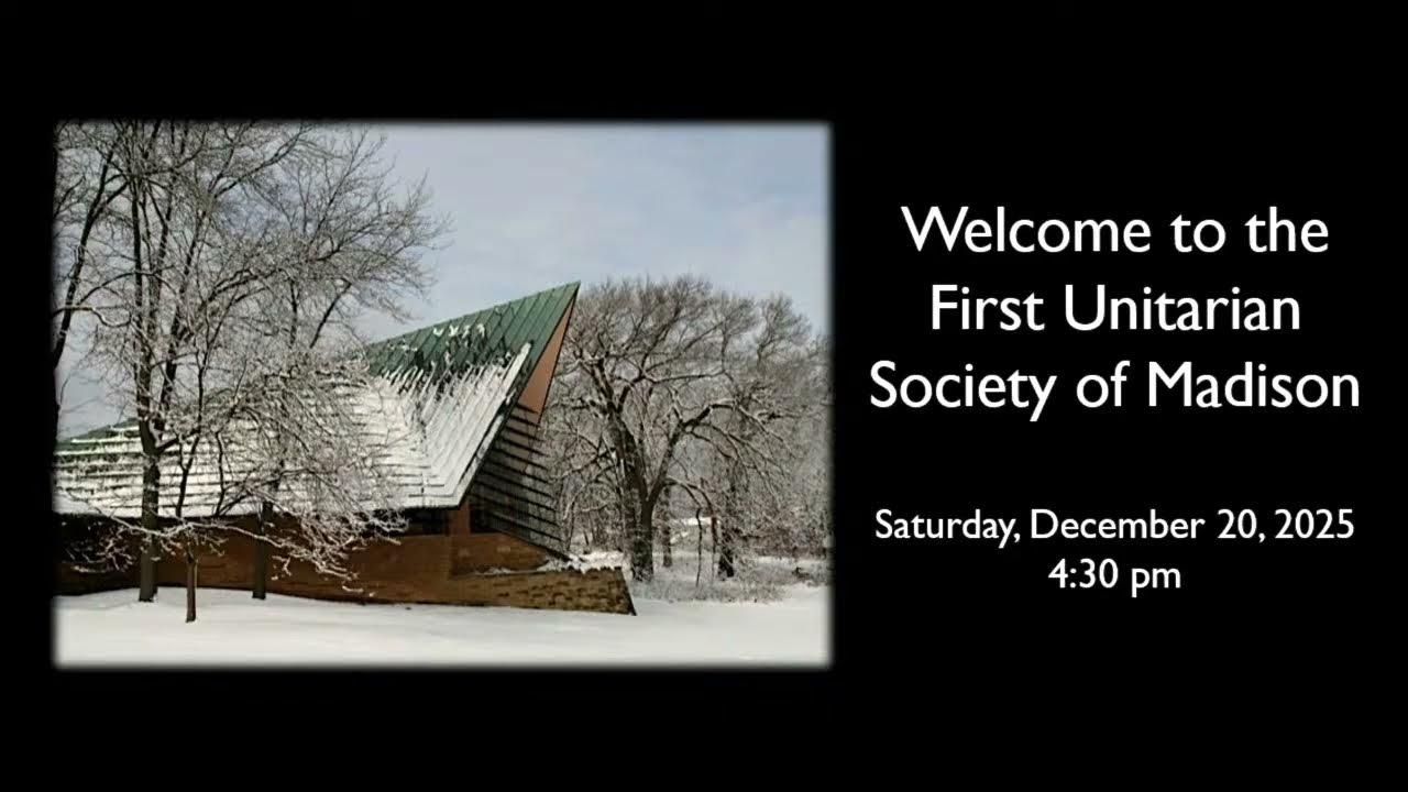 Saturday, December 20, 2025 @4:30pm ``Winter Solstice Service``