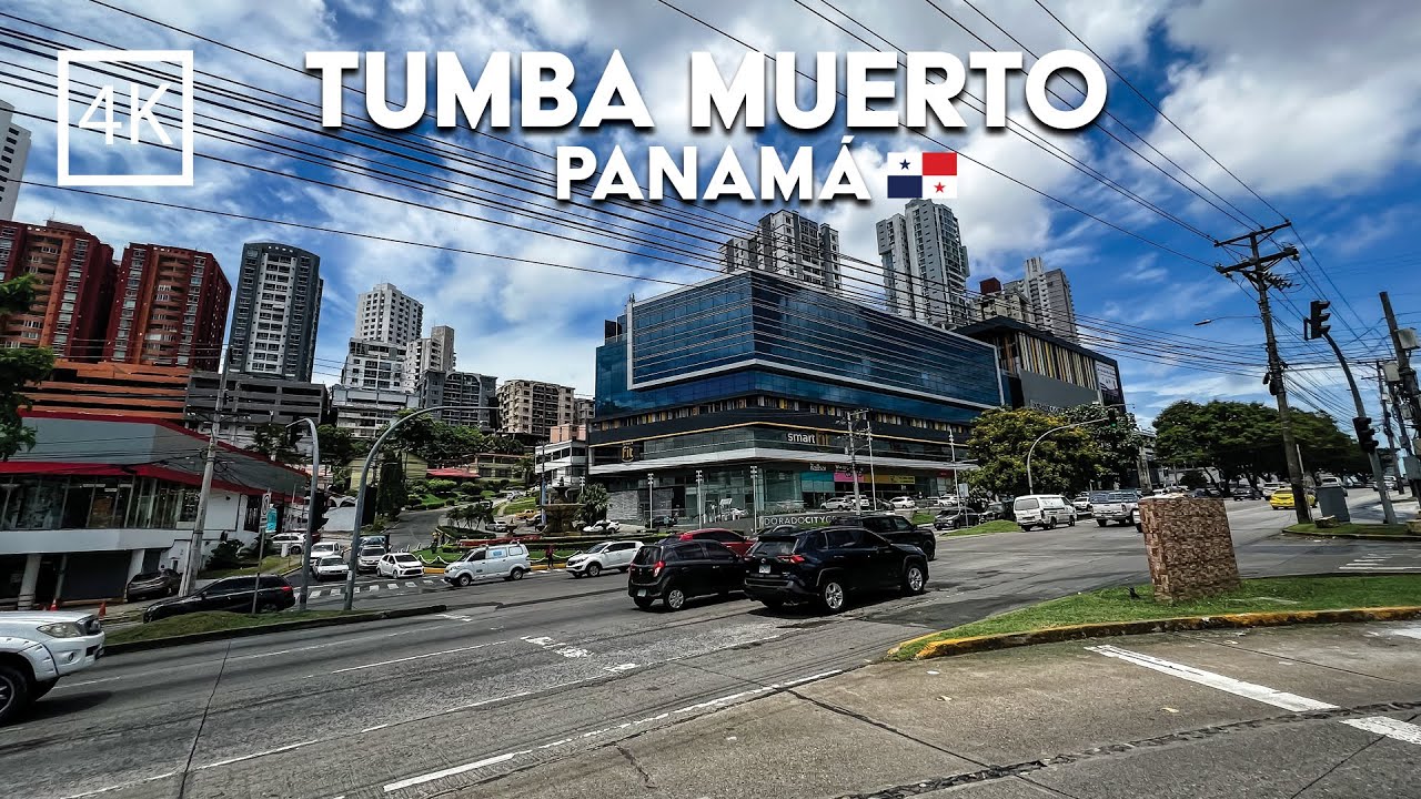 🟡 [4K] 🇵🇦 PARTE 2 | Descubre caminando lugares en Panamá | Tumba muerto | Vía Ricardo J. Alfaro