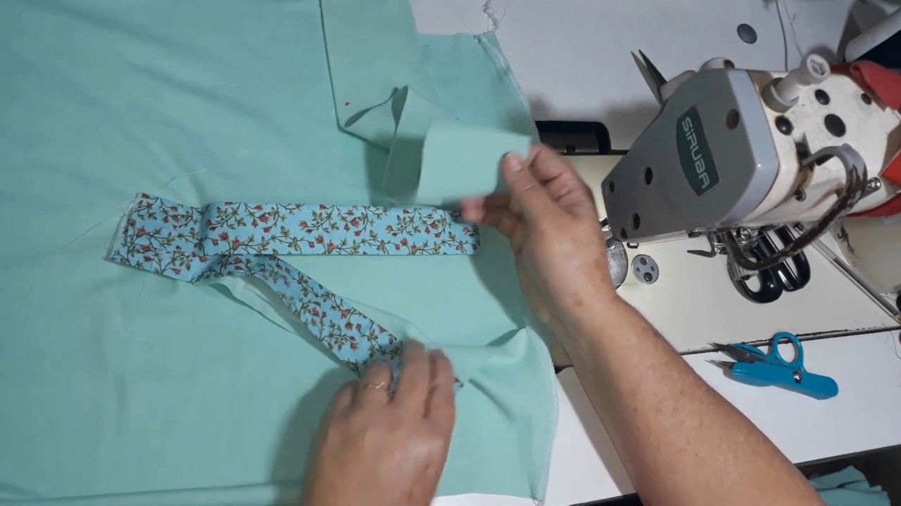 Como pregar gola polo - Explicação detalhada