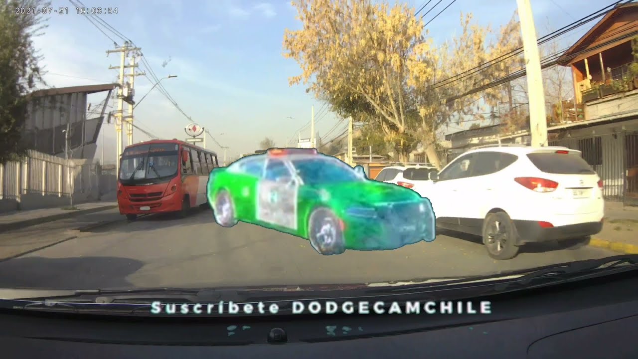 Parte 1 de extensa fuga de vehiculo robado