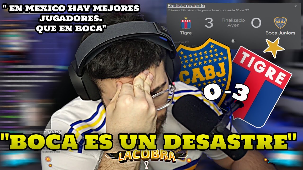 🤣LA COBRA ADMITE QUE BOCA ES UN DESASTRE | ESTA ACABADO |🐷🤣