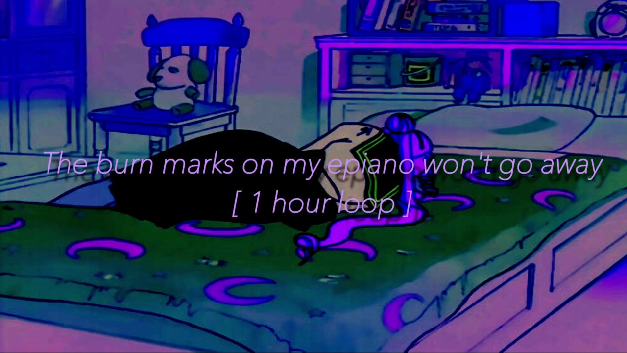 The burn marks on my epiano won't go away | 1 hour loop