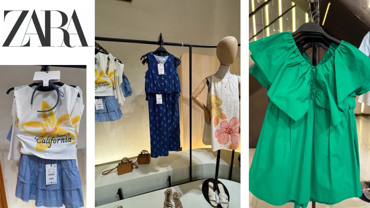 WALK AROUND ZARA KIDS COLLECTION | April 2025