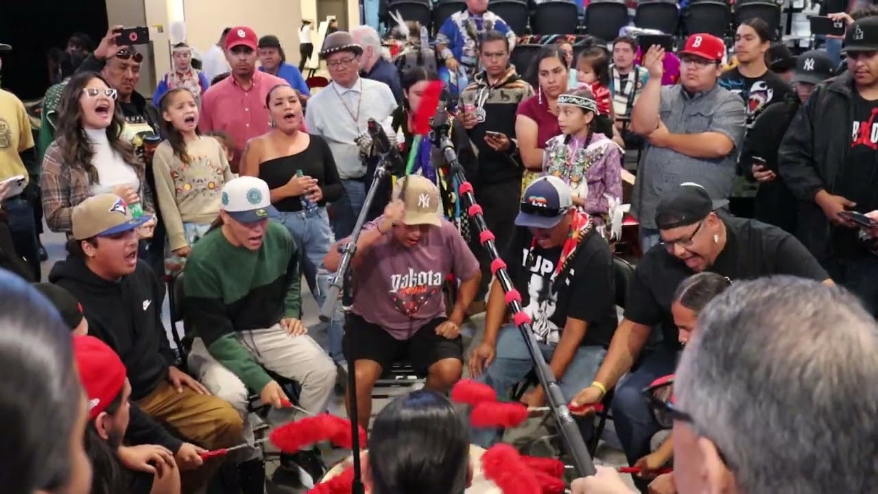 Red Leaf Sat Afternoon (Contest song) at Black Hills Powwow 2023