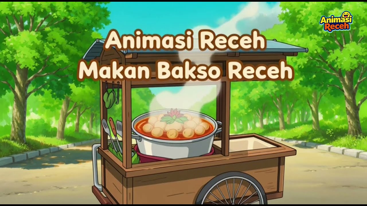 Animasi Receh,  Makan Bakso Kok Ribet