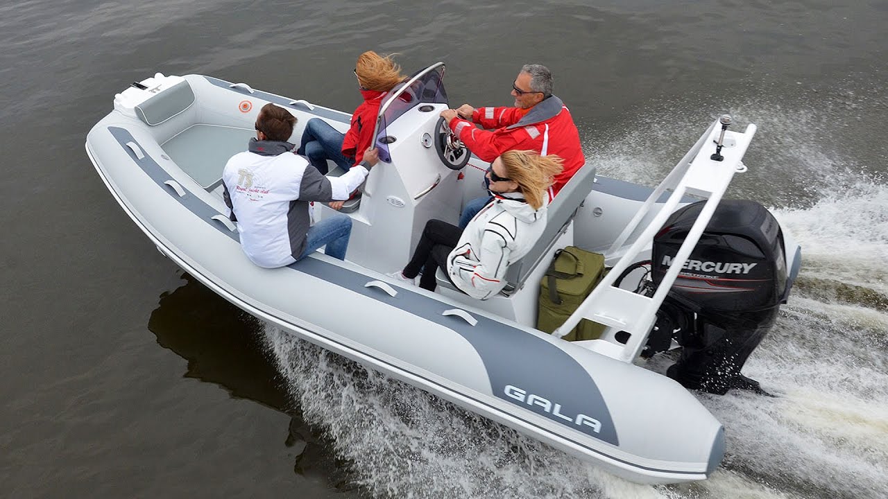 GALA Atlantis A450L with 60HP - 15' Aluminium hull RIB