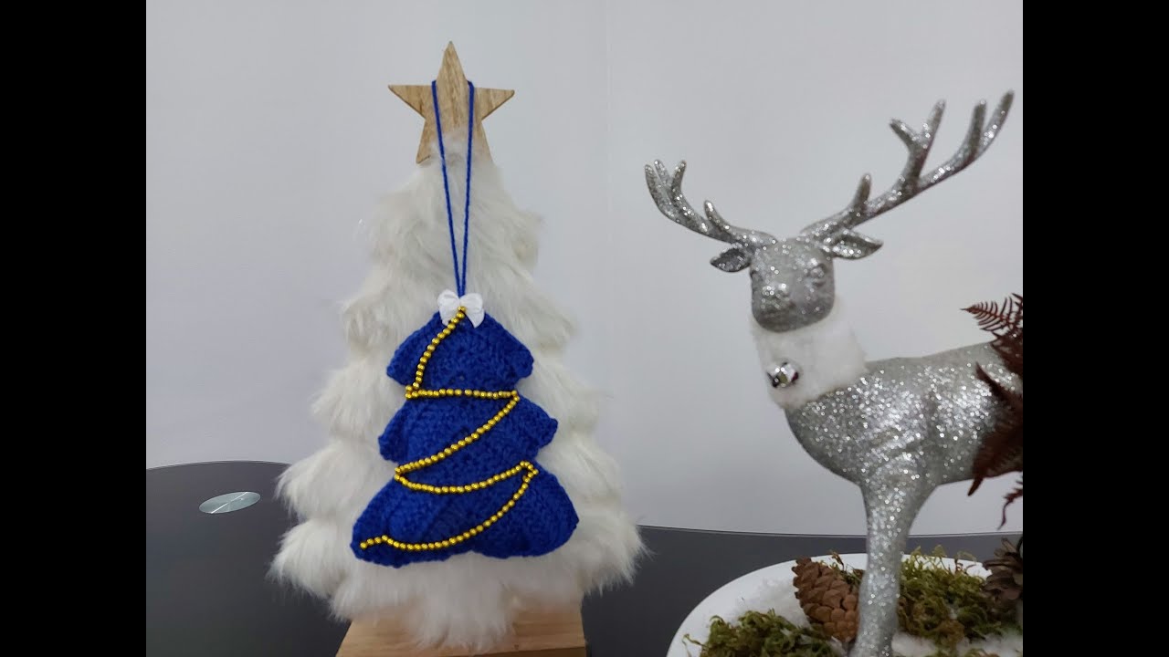 Brad crosetat- ornament pentru brad