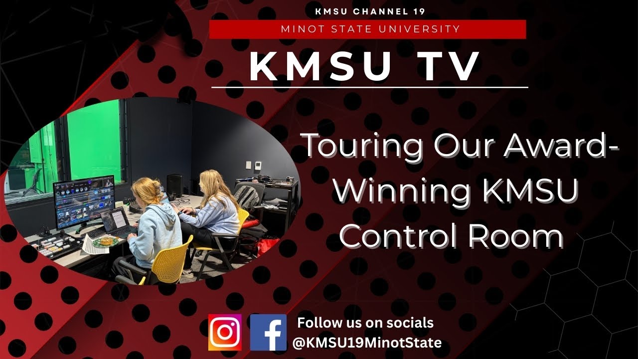 KMSU TV Control Room Tour | Minot State University | Professional Communication Department Episode 2