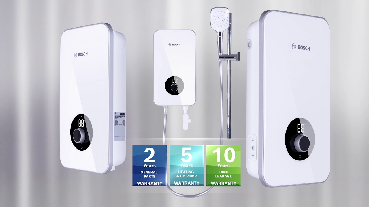 Bosch Thermotechnology’s Electric Instantaneous Water Heater - Tronic Series Launch