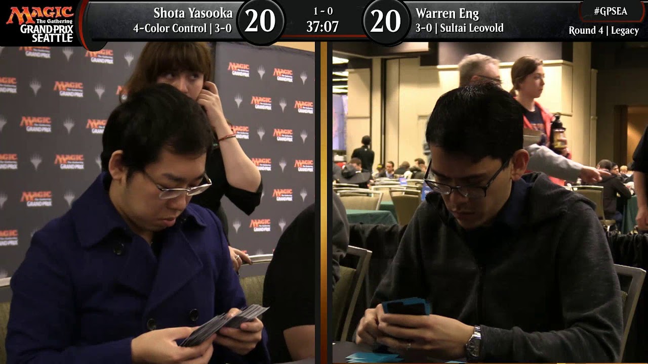 Magic the Gathering GP Seattle 2018 Round 4 LEGACY