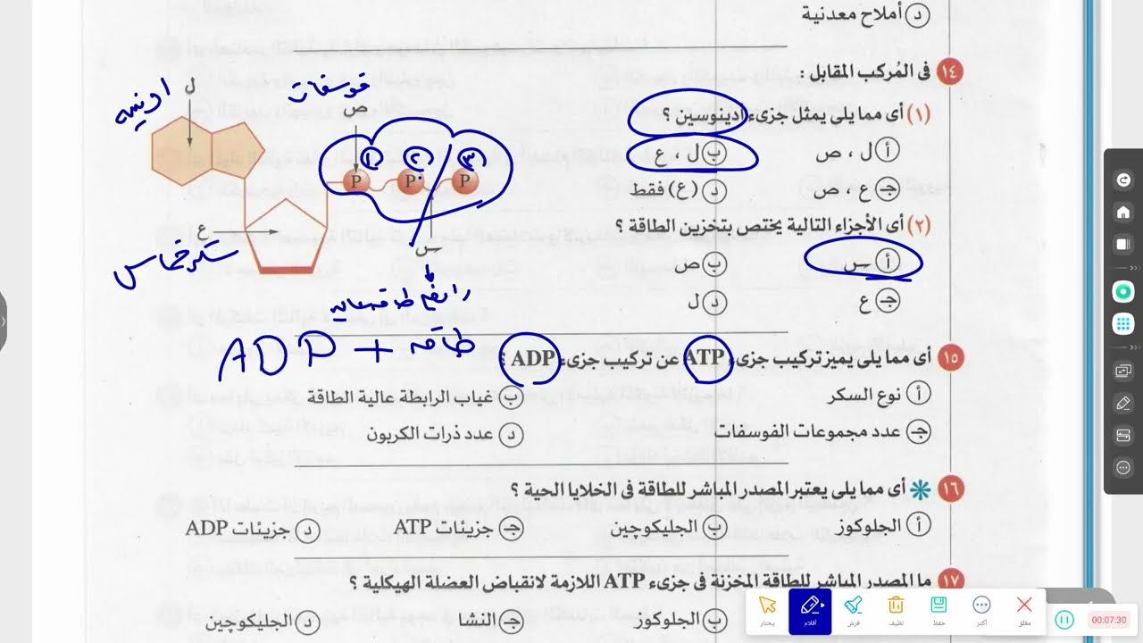 حل كتاب الامتحان علوم متكامله ترم ثاني 2026 _ الغلاف الحيوي الجزء الثالث والأخير _افهمها ما تحفظهاش 