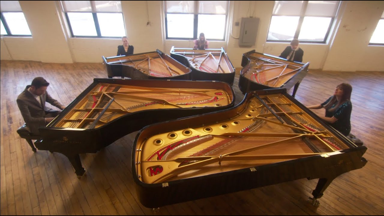 The 5 Browns – SLEIGH RIDE (arr. Greg Anderson) – Christmas With The 5 Browns